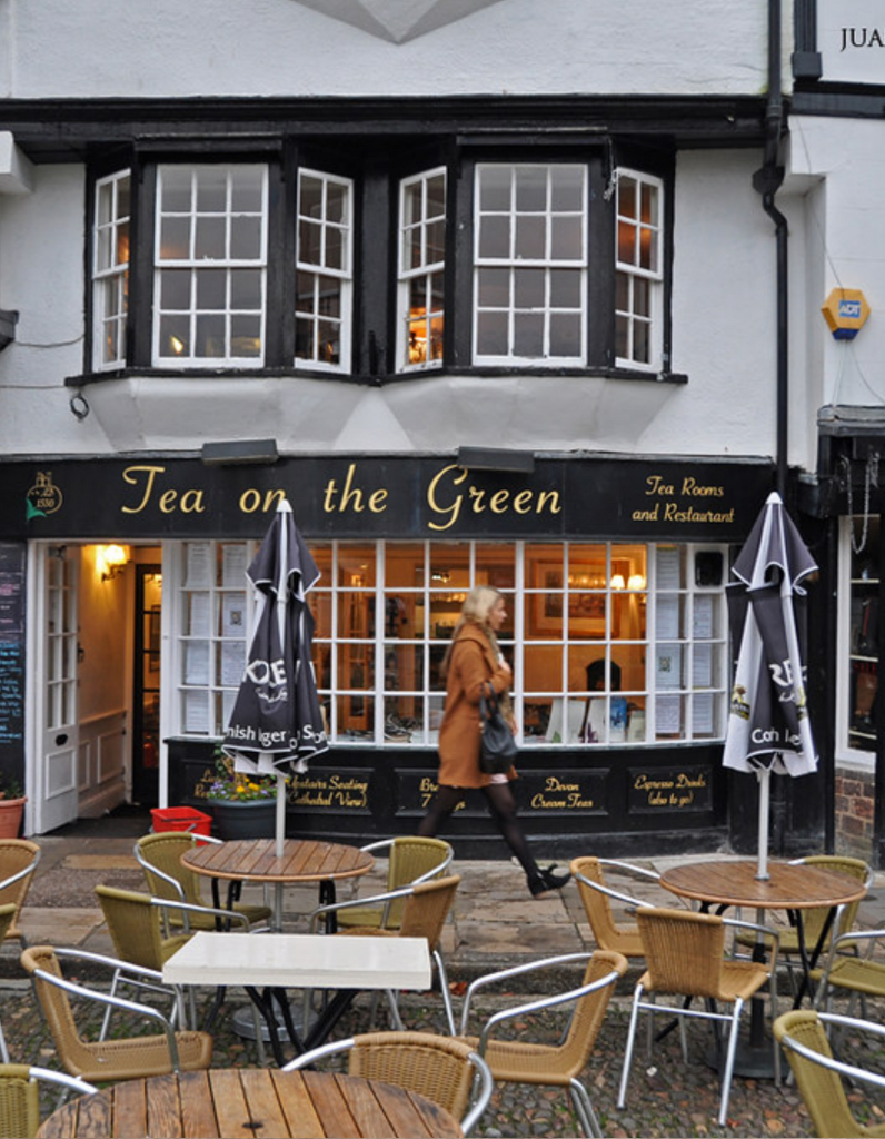 Cream tea in Exeter